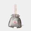 Handle String bag_Solid Gray