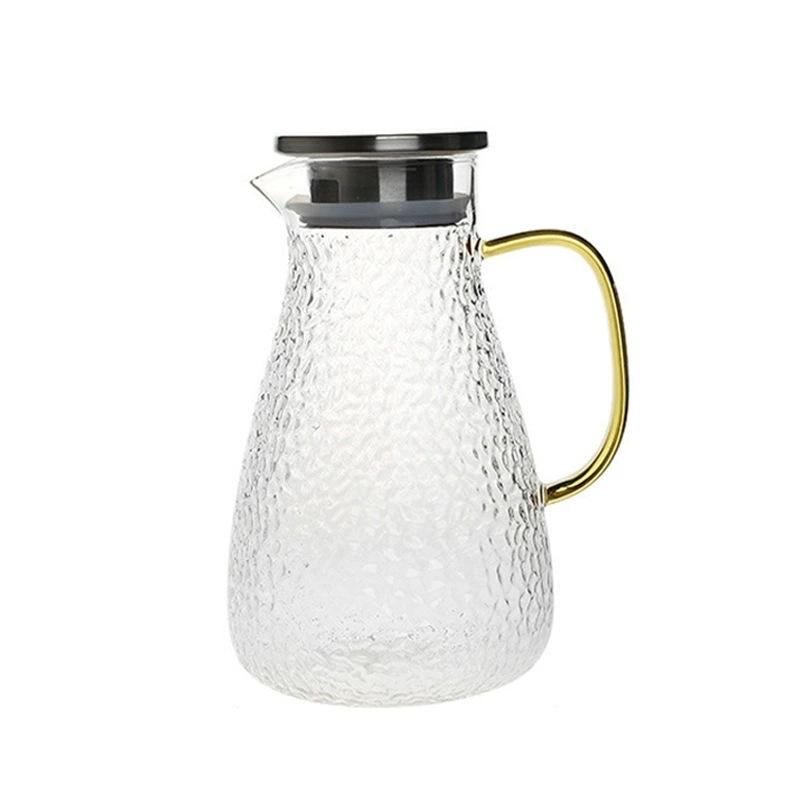 High Borosilicate Glass Cool Kettle Cold Kettle Summer Kettle High Temperature Resistant Household Large Capacity High Value Set