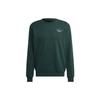 Sweatshirts Men's Green Crew Neck Moderate Heavyweight (Unisex) Sweatshirts HK2792