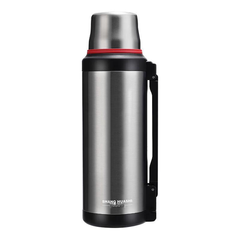 Shanghuashi 2000ml Stainless Steel Outdoor Travel Water Bottle