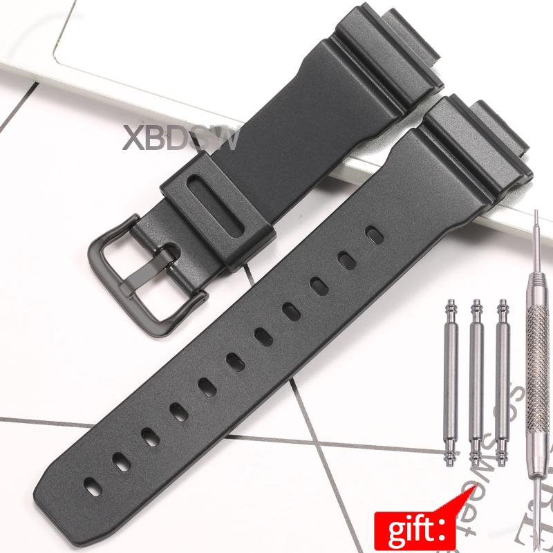 DW9052 Watch Band for Casio DW-9050/9051/9052 DW-9000/9003/9004 Bracelet Men's Silicone Replacement Strap