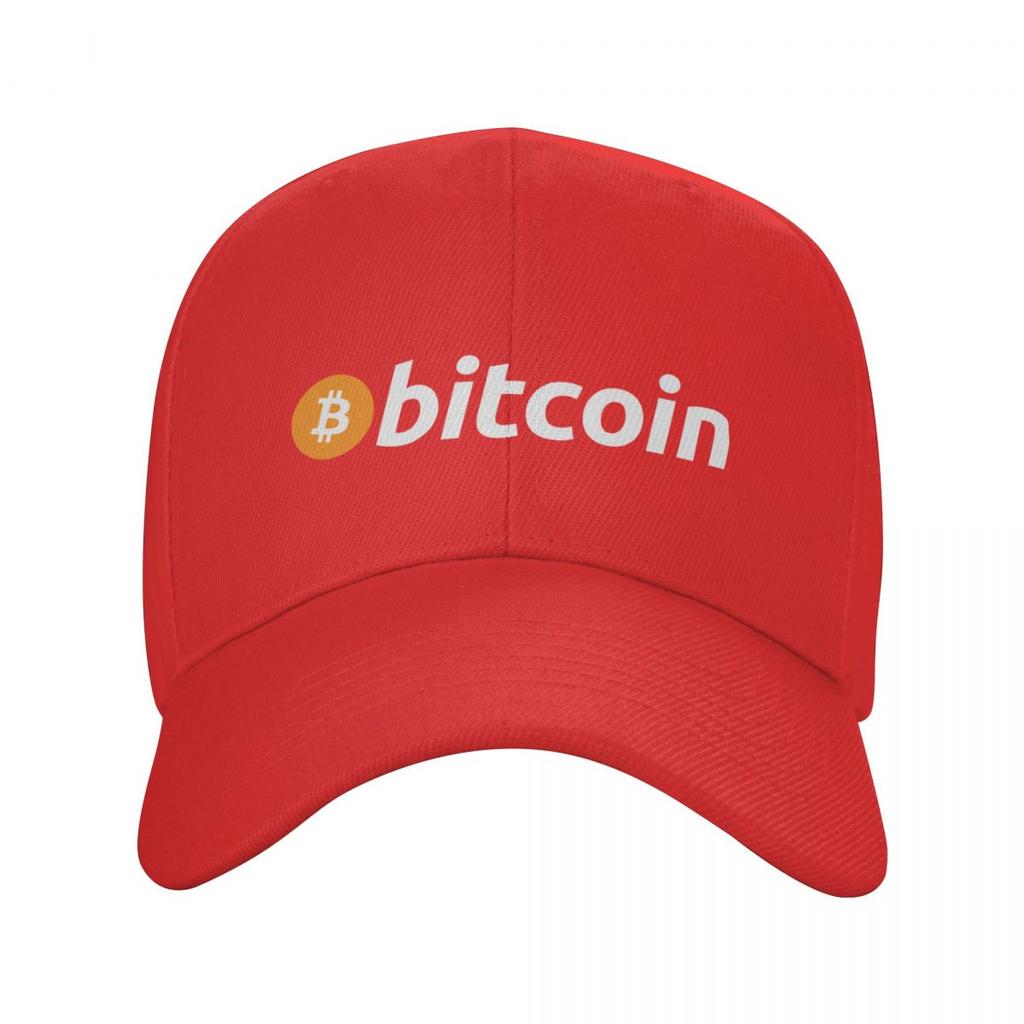 Boné de beisebol clássico Bitcoin O original para mulheres unissex respirável BTC Crypto Coins Dad Hat Sports