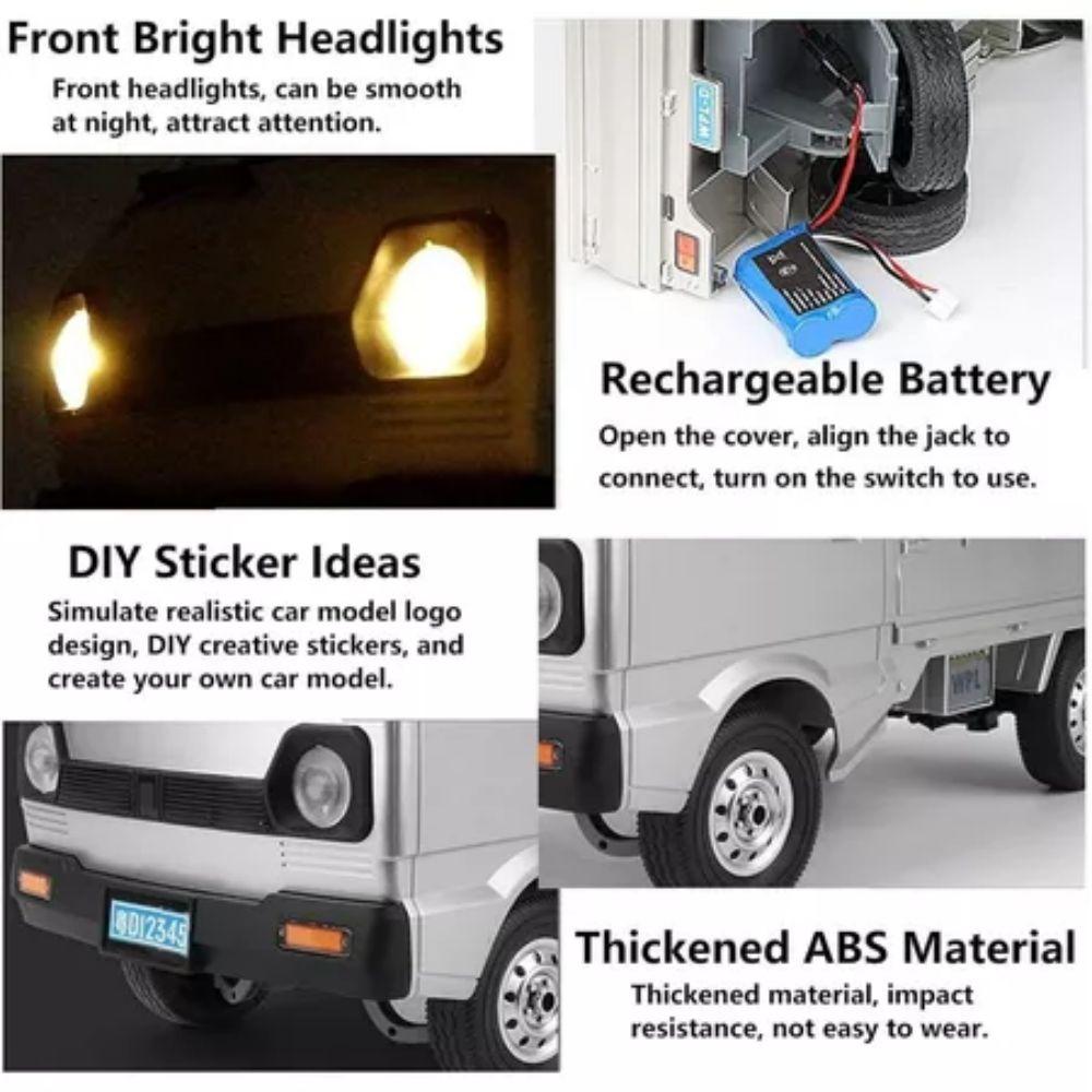 1:10 Remote Control Truck Micro Truck Remote Control Car Toy New Remote Control Van Indoor Play