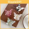 Stunning Korean Style Colorful Butterfly Hair Claw Clip Handmade Acetate Hair Accessory