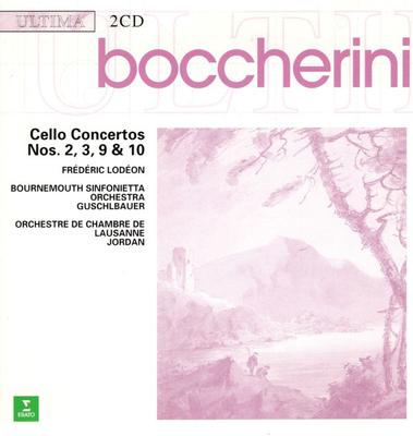 CD BOCCHERINI, LODEON; BOURNEMOUTH SIN - Boccherini;Cello Concs.2,3,  3984210402 Erato Germany Classical Used
