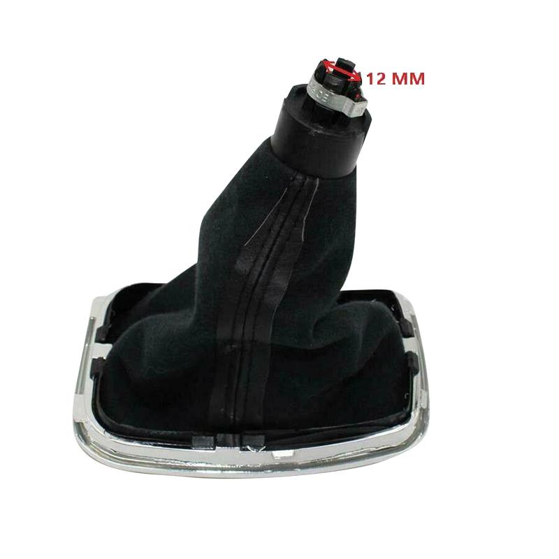 POSSBAY New 5-Speed Gear Shift Knob Gaiter Cover For VW MK4 Golf GTI R32 Jetta Bora 1999-05