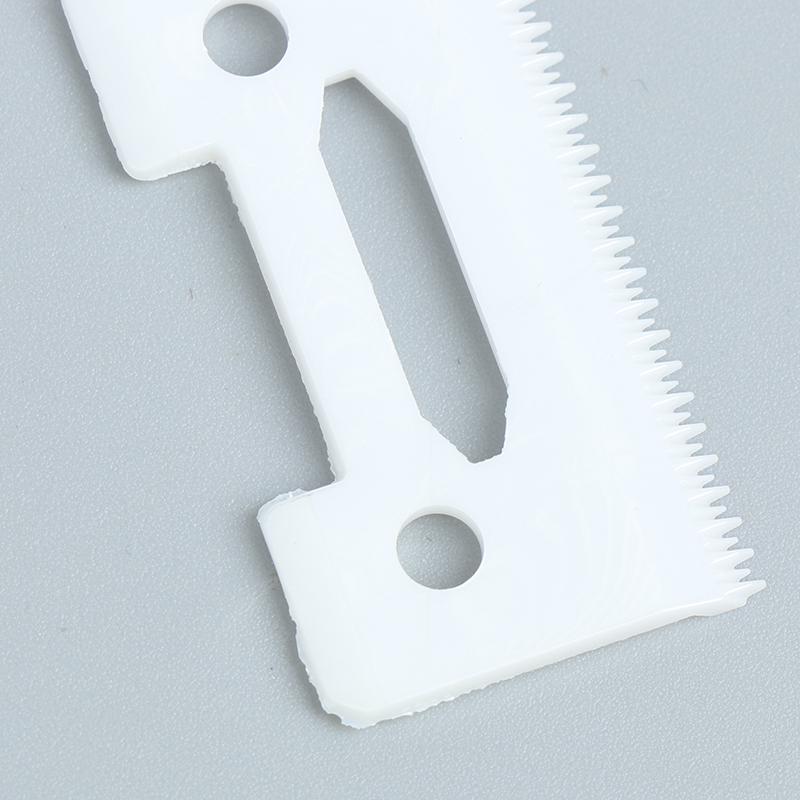 Mașină de tuns ceramică cu 2 găuri cu dinți eșalonați, cu lamă mobilă, fără fir, cu lamă înlocuibilă