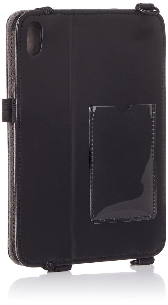 SANWA SUPPLY IPad Mini Shoulder Strap Case with Stand Function, PDA-IPAD1812, Black