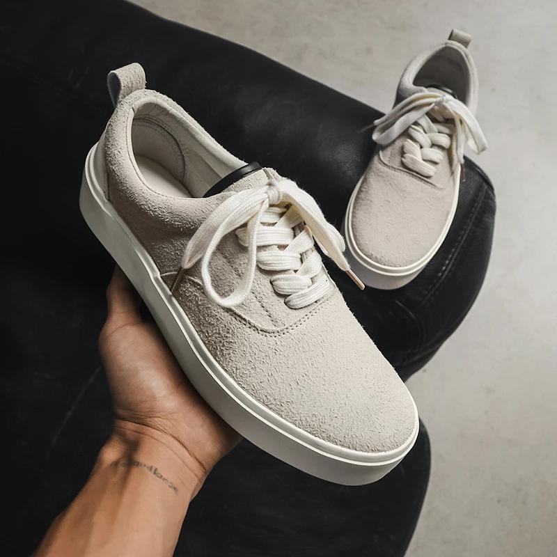 Fashion 2025 men Chunky Platform Sneakers - Breathable Lightweight Casual Shoes, Non-Slip Durable Sole for Height & Comfort