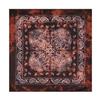 Kakatrend Bandana Brown Paisley Handkerchief Shibori Bandana Adults 100% Cotton Cotton Bandana Men's Women's 55cm X 55cm