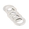 2205 316 Stainless Steel Flat Washer (GB97) Gasket for Screw M3-M30, 10 Pcs