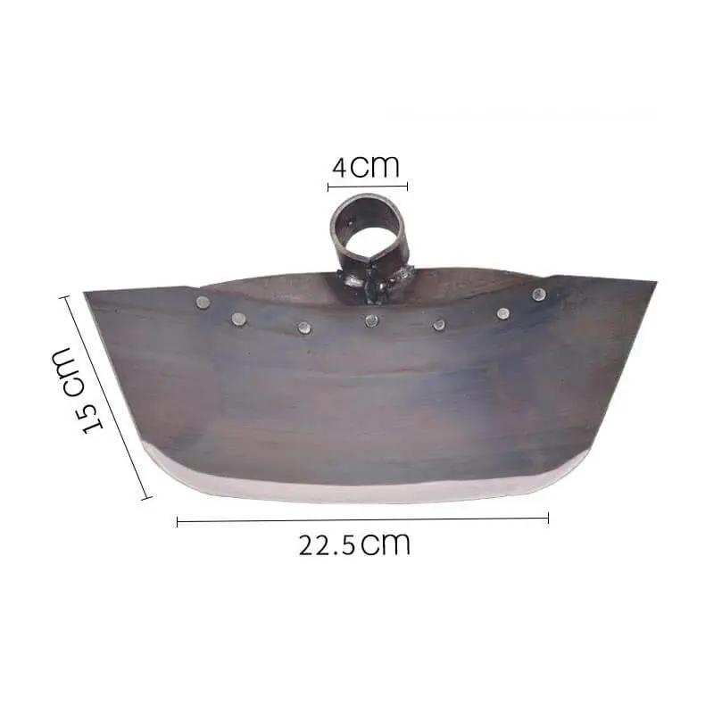 Grass Hoe Head Steel Weeding Shovel Thickened Gardening Hoe Land Plowing Vegetable Planting Multi-Use Agricultural Tools for Daily Use