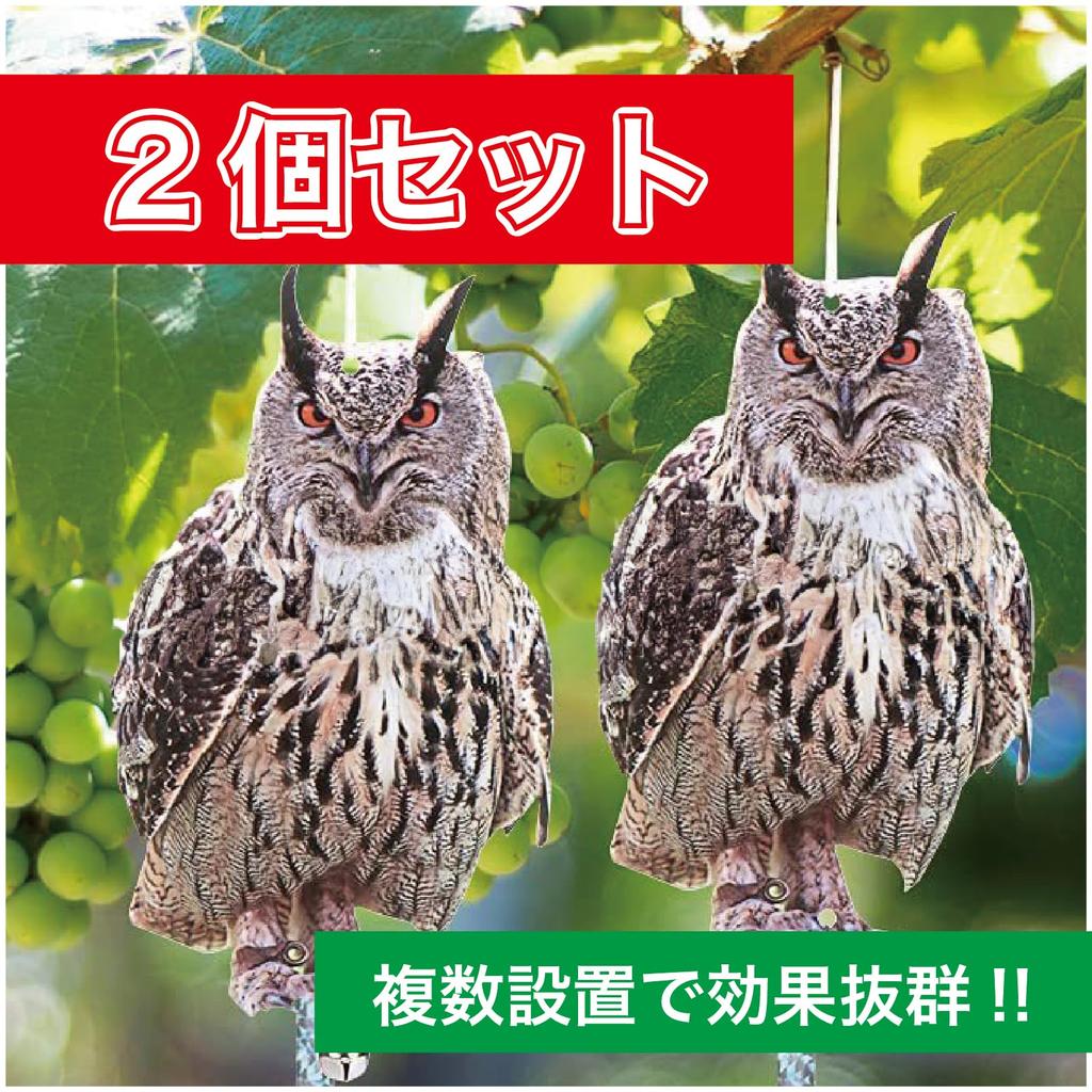 Hyack Bird Repellent, Owl Repellent, Pigeon Repellent, Crow Repellent, Bat Repellent, Owl Repellent (Owl 1) [Parallel Import]