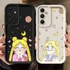 Sailor Moon Soft Cover Phone Case for Samsung Galaxy A26 A32 A35 A36 A12 A13 A56 A25 A53 A54 A15 A16 A71 A72 A73 A33 A34 A22 A23