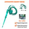 Auto LKW Spannungs-Stromkreisprüfer Digital LED Lange Sonde Stift Glühbirne Automobil Diagnosewerkzeuge Autoreparatur 6V 12V 24V 36V 70V DC