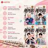 Lotte Pepero Cookie Crunch White Chocolate Biscuit Sticks 32g Boy Group Version Random Shipment