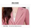 Hochwertiges Damen-Anzugset in Pink - Herbst/Winter 2026 Business Formelle Kleidung