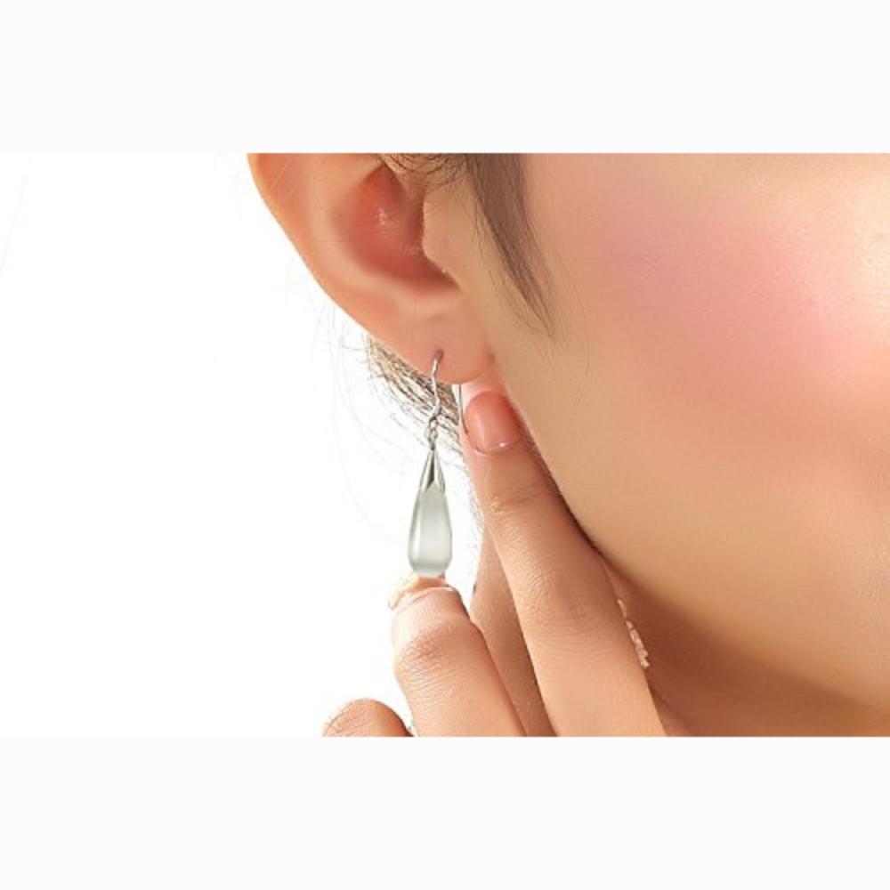 Серьги из стерлингового серебра с жемчужными каплями для девочек и женщин — фото 4