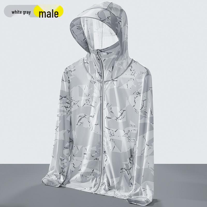 Women's Summer UV Protection Ice Silk Jacket - Breathable, Lightweight, Plus Size