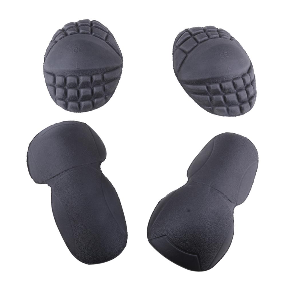4Pcs Shoulder and Elbow Pads Riding Protector Accessories Easy to Clean Protective Gear Motorcycle