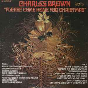 

LP Record CHARLES BROWN - Please Come Home For Christmas K5019X Gusto Records 1978 US Blues Used