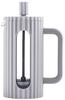 Zaparzacz do herbaty kawy szklany French Press 350 ml szary KLAUSBERG KB-7742