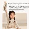 SUPOR Children Insulated Cup with Straw, Kindergarten School Water Bottle, Titanium Learning Cup 500ml