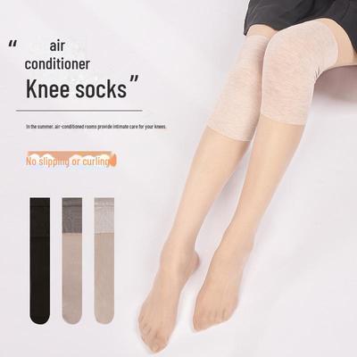 Ultra-Dünne Damen Overknee Sommerstrümpfe mit Anti-Rutsch-Effekt