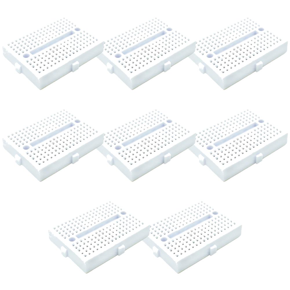 1-10PCS SYB-170 Mini Solderless Prototype Breadboard 170 Holes Breadboard Prototype Board 35x47mm for Small DIY Kits