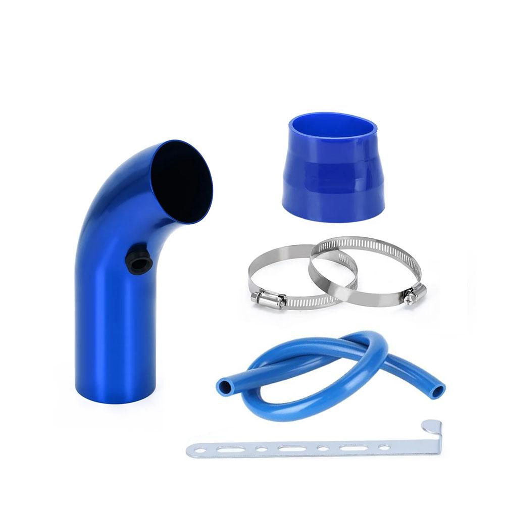 3" 76mm Universele Aluminium Auto Luchtinlaat Pijp Kit 3 Inch Raceauto Koude Luchtinlaat Aluminium Pijp Luchtfilter