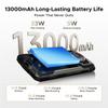 Doogee Fire 7 Ultra Robustes Smartphone 5G, 13000mAh/33W, 8GB+256GB(2 TB TF), 6,6” HD+ 90Hz Display, IP68/IP69K, 125dB Lautsprecher, NFC, Dual-SIM