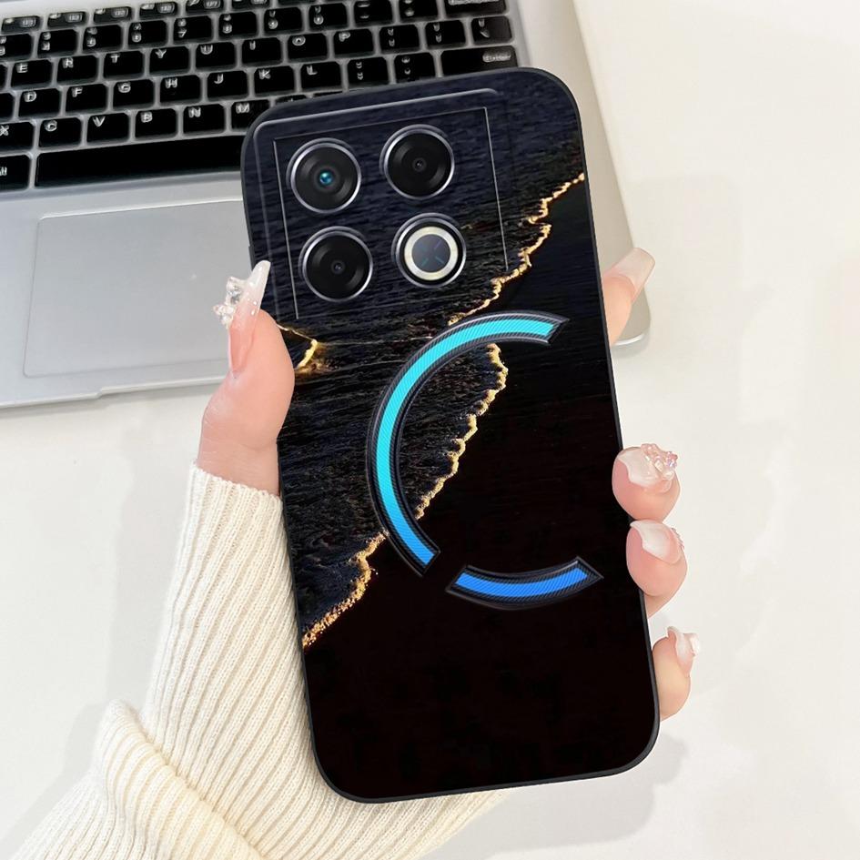 Per Infinix GT 20 Pro 2024 Custodia X6871 Cover Antiurto Fantasia alla Moda Morbido Silicone Opaco Custodia per Telefono Per Infinix GT20 Pro Coque