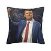 Fundas de Almohada Angélicas y de Jesús de Charlie Kirk Funda de Almohada Cuadrada Linda y Divertida para Silla de Sala de Estar
