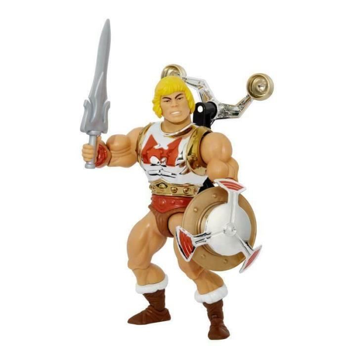 Maitre De l'Univers - Musclor Deluxe Origins - Figurines D'action - 6 Ans Et +