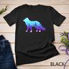 Arctic Fox Design with Landscape - Animal Print Arctic Fox Unisex T-shirt
