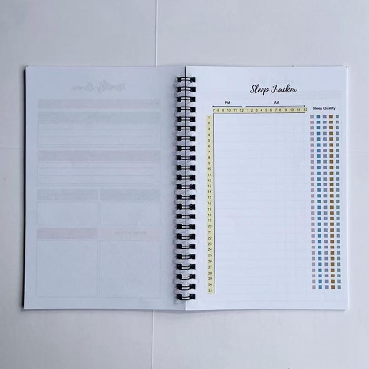 Weight Loss Journal Fitness Book Exercise Planner Weight Management Journal Pounds Lost & Body Measurement Notebook