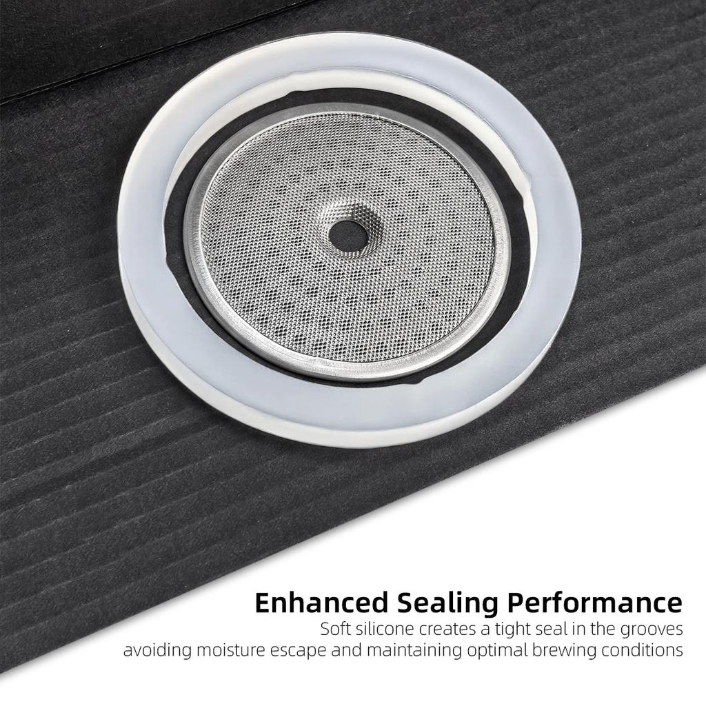Water Dispersion Screen Shower Filtration Screen Reusable Metal Filter Seal Gasket Compatible With Gemilai CRM3200D/3200B 3
