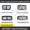 BMW E32 7 Series (1988-1994) Matte Black & Semi-Chrome Vintage Grille