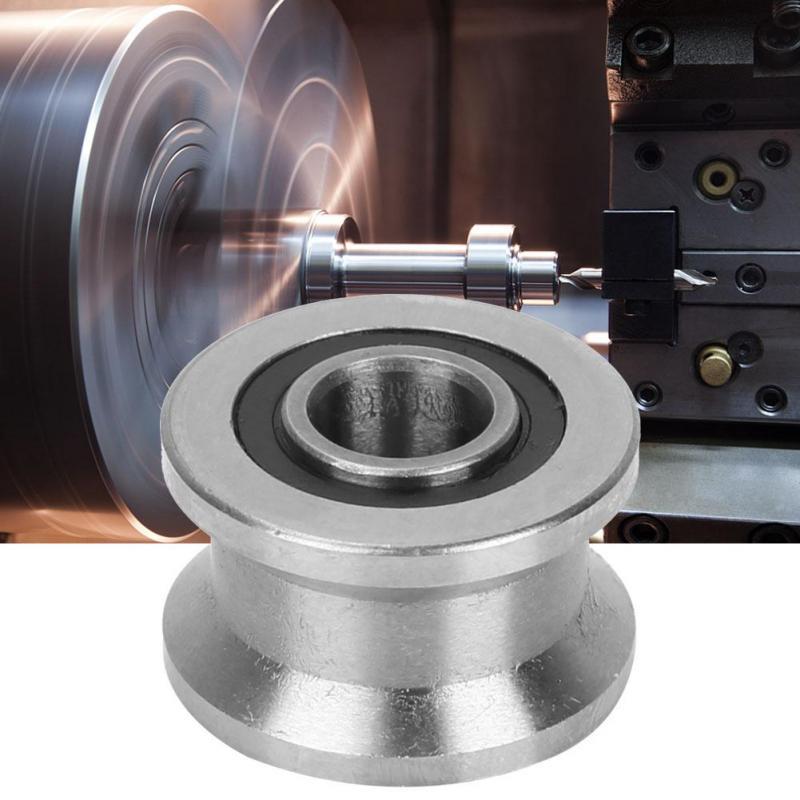 Family tools 1Pcs 822.514.5mm U22 U Shaped Groove Round Bottom Track Pulley Bearing Sliding Rollers Bearing for Track Linear Motion System Toy Bearing Family tools 1Pcs 822.514.5mm U22 U Shaped Groove Round Bottom Track Pulley Bearing Sliding Rollers Bearing for Track Linear Motion System Toy Bearing