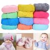 Fil de Coton 12 Couleurs Crochet Tissage Fil de Coton Doux Chaud Fil Bébé