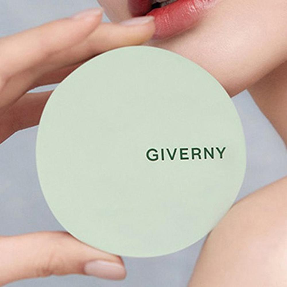 Giverny Milchak Cover Cushion 21 Light Beige (Main + Refill) – Coverage Care, Radiant Finish, Korean