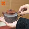 Pushi Yixing Zisha Teapot with Tea Pet by Master Ma Xiaojun