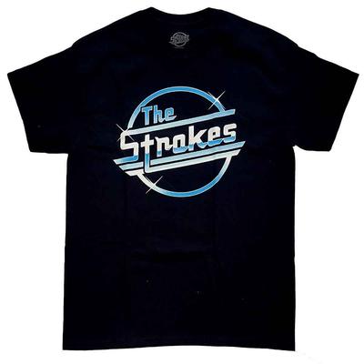 The Strokes Marškinėliai OG Magna Logotipas Rock Oficialūs Nauji Juodi