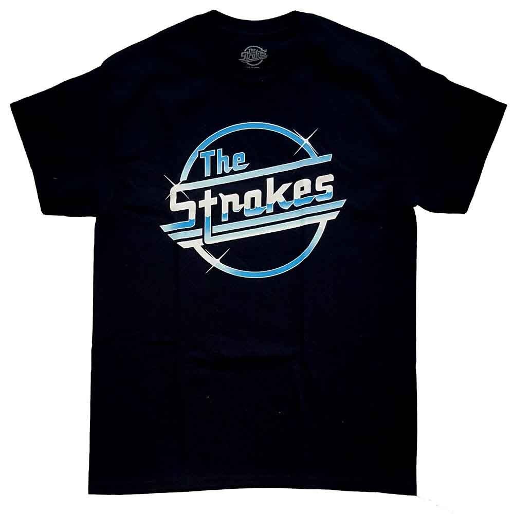 The Strokes T-Shirt OG Magna Logo Rock Official New Black