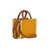 New COACH Rogue Cow Leather Square Bag Handbag, Shoulder Bag, Crossbody Bag Small Women's Buttercup Yellow CJ636-B4UA