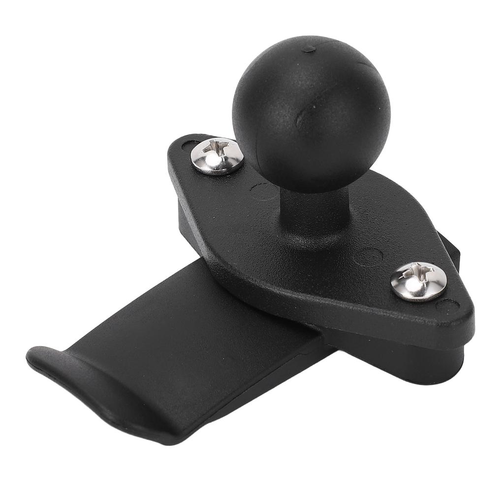 Dashboard GPS Back Mount Anti Shake Handheld GPS Clip Holder with 1 Inch Ball Head for Motorcycle Off Road Car
