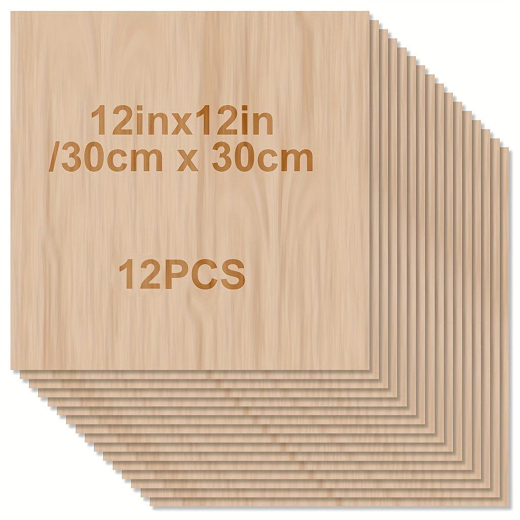 2MM Lipové drevo štiepky na laserové rezanie, DIY projekty a architektonické modely