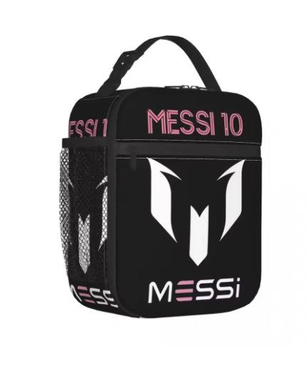 Basketball Cartoon Pattern Student Meal Bag Outdoor Camping Crisper Fruit Storage Bag Portable Meal Bag
