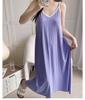 Southeast Asia Bestseller: Women's Sweet Camisole Nightgown - Cute Summer Pajamas & Long Homewear Dress