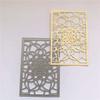 Čtvercový květinový kovový vykrajovátko šablony Die Cut pro DIY Scrapbooking Album Papírová karta Ražba